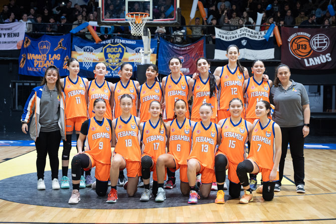 FeBAMBA jugará por el tercer puesto del Campeonato Argentino de Federaciones - Infantil Femenino (U13)
